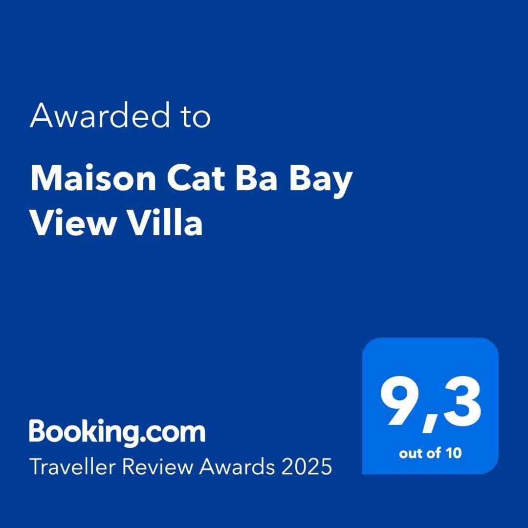 Maison Cat Ba Bay View Villa Chan Chau Exterior photo